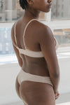 BASERANGE Bamboo fiber bamboo cotton no steel ring wide edge bra series collection soft underwear France BAS-BRTR-BL-000-HAPTIC HAPTIC BRTR-BL-000 24 new upgrade BRTR1